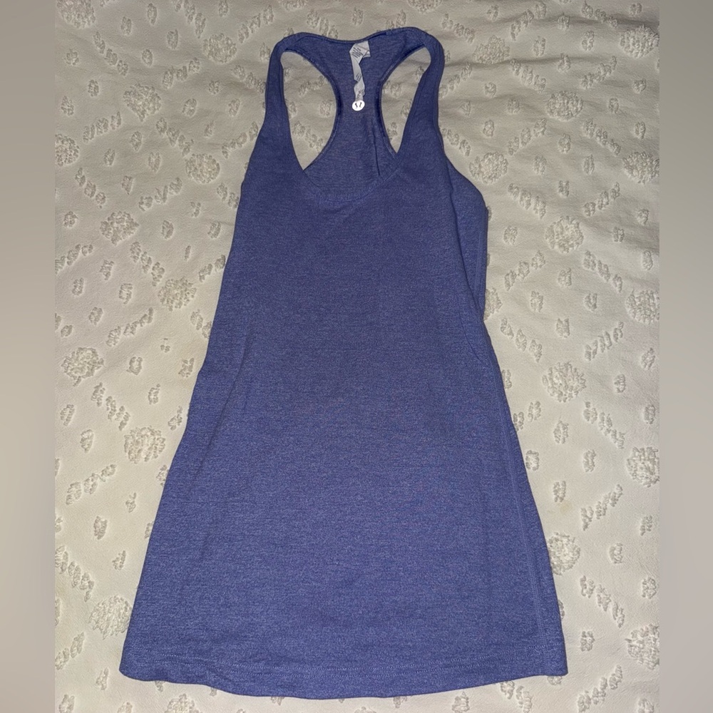Lululemon racer back purple blue Tank Top